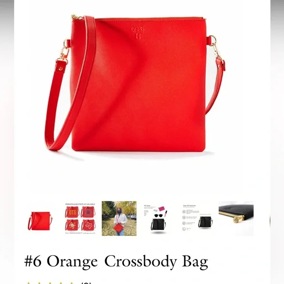 ⭐️🍊NWT🍊⭐️ OTG 24/7 #6 Orange crossbody - Picture 2 of 13